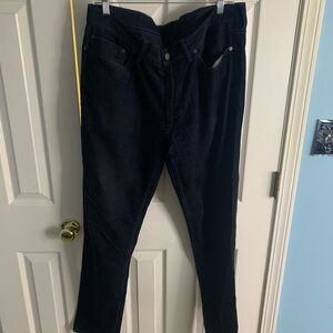 Polo Ralph Lauren Navy Corduroy Trousers